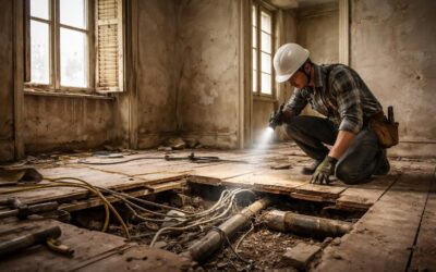 Travaux intérieurs dans un appartement ancien : pièges invisibles