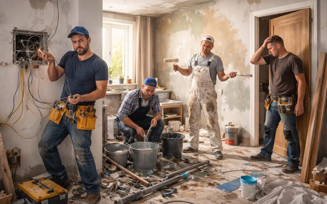 découvrez comment éviter l'erreur coûteuse liée à l'ordre des corps de métier lors de vos travaux intérieurs pour un chantier réussi et sans surprises.