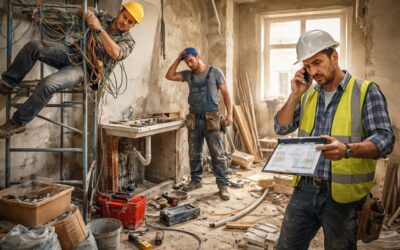 Travaux intérieurs mal coordonnés : pourquoi les délais explosent