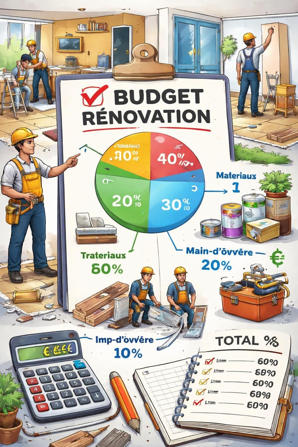 découvrez les postes de travaux intérieurs souvent sous-estimés dans le budget réel et apprenez à mieux planifier vos dépenses pour éviter les surprises.
