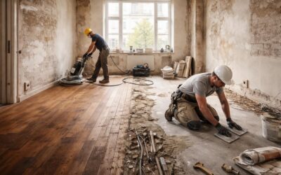 Travaux intérieurs et reprise de sols : pourquoi tout ne se voit pas