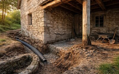 Travaux extérieurs autour d’une maison ancienne : points structurels sensibles