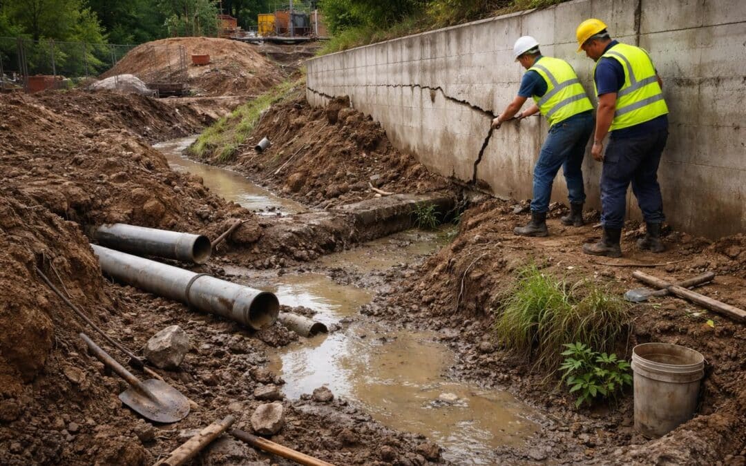 découvrez les causes cachées des malfaçons liées aux travaux extérieurs et à la gestion des eaux pour prévenir les problèmes et assurer la durabilité de vos projets.
