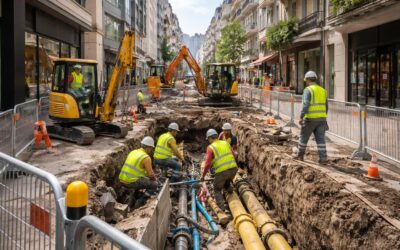 Travaux extérieurs en zone urbaine : contraintes techniques spécifiques