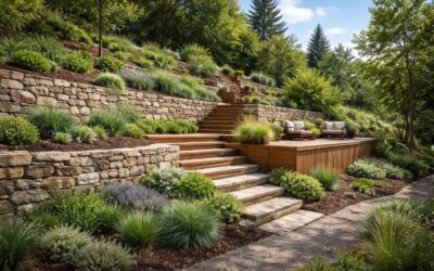 Travaux extérieurs sur terrain en pente : solutions réellement efficaces